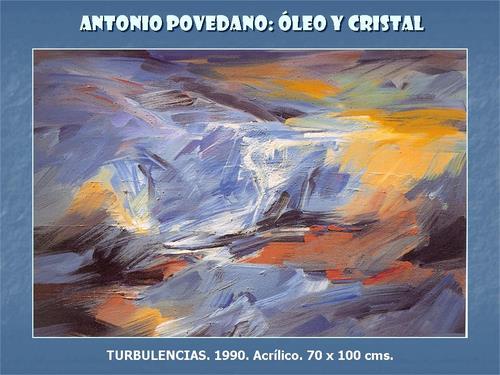 19.19.03.61. Antonio Povedano, óleo y cristal.