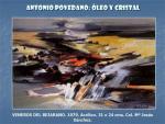 19.19.03.62. Antonio Povedano, óleo y cristal.