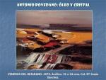 19.19.03.63. Antonio Povedano, óleo y cristal.