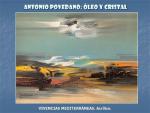 19.19.03.66. Antonio Povedano, óleo y cristal.
