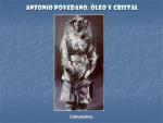 19.19.04.12. Antonio Povedano, óleo y cristal.