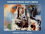 19.19.04.14. Antonio Povedano, óleo y cristal.