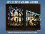 19.19.04.34. Antonio Povedano, óleo y cristal.
