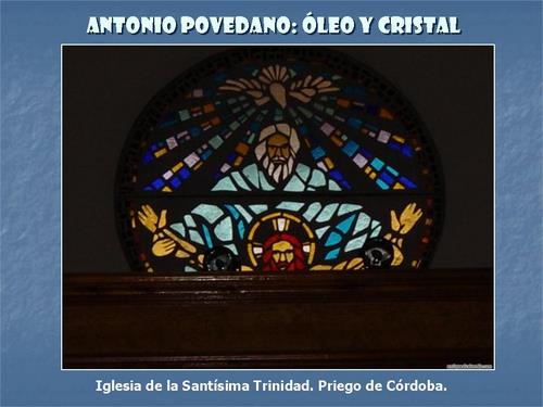19.19.04.46. Antonio Povedano, óleo y cristal.