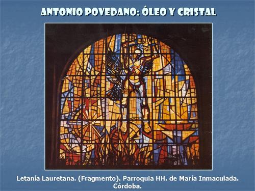19.19.04.50. Antonio Povedano, óleo y cristal.