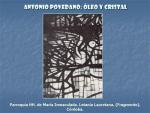 19.19.04.52. Antonio Povedano, óleo y cristal.