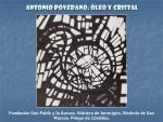 19.19.04.55. Antonio Povedano, óleo y cristal.