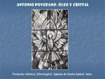 19.19.04.57. Antonio Povedano, óleo y cristal.