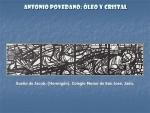 19.19.04.58. Antonio Povedano, óleo y cristal.