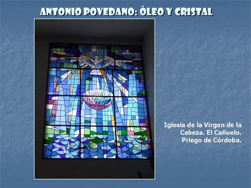 19.19.04.61. Antonio Povedano, óleo y cristal.