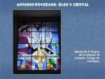 19.19.04.66. Antonio Povedano, óleo y cristal.