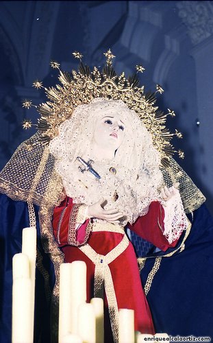 30.06.01. Mayor Dolor y Jesús Preso. Semana Santa 1989. Priego. Foto, Arroyo Luna.