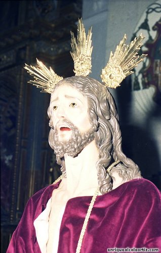 30.06.05. Mayor Dolor y Jesús Preso. Semana Santa 1990. Priego. Foto, Arroyo Luna.