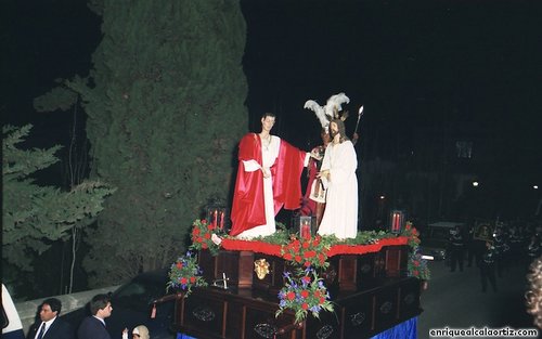 30.06.21. Mayor Dolor y Jesús Preso. Semana Santa 1999. Priego. Foto, Arroyo Luna.