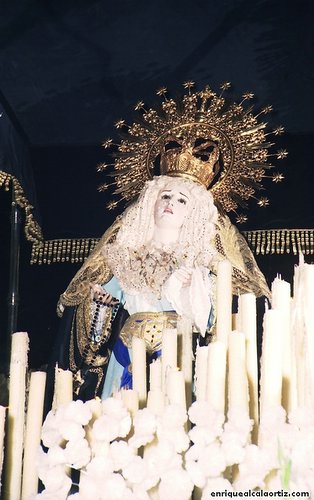 30.06.29. Mayor Dolor y Jesús Preso. Semana Santa, 1998. Priego. Foto, Arroyo Luna.