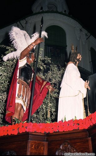 30.06.35. Mayor Dolor y Jesús Preso. Semana Santa, 1998. Priego. Foto, Arroyo Luna.
