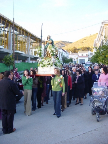 27.01.05.  Purísima Concepción. Diciembre. Aldea de la Concepción. Priego. 2005.
