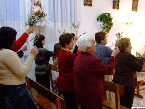 27.05.12. Las Lagunillas. Priego. Vía Crucis con Cristo. Domingo de Ramos, 2008.