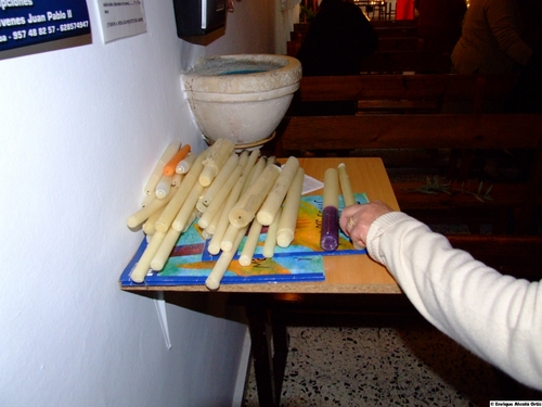 27.05.16. Las Lagunillas. Priego. Vía Crucis con Cristo. Domingo de Ramos, 2008.