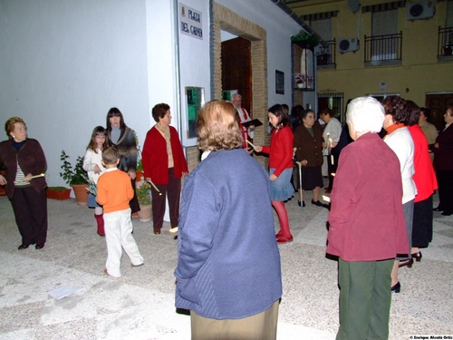 27.05.21. Las Lagunillas. Priego. Vía Crucis con Cristo. Domingo de Ramos, 2008.