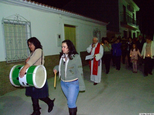 27.05.39. Las Lagunillas. Priego. Vía Crucis con Cristo. Domingo de Ramos, 2008.