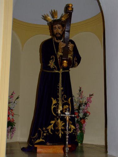 27.06.11. Vía Crucis con el Nazareno. Zamoranos, Priego. Jueves Santo, 2008.