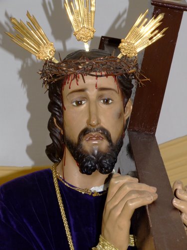 27.06.12. Vía Crucis con el Nazareno. Zamoranos, Priego. Jueves Santo, 2008.