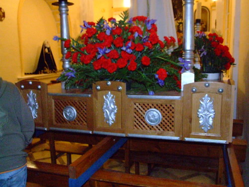 27.06.19. Vía Crucis con el Nazareno. Zamoranos, Priego. Jueves Santo, 2008.