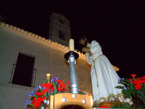 27.06.46. Vía Crucis con el Nazareno. Zamoranos, Priego. Jueves Santo, 2008.