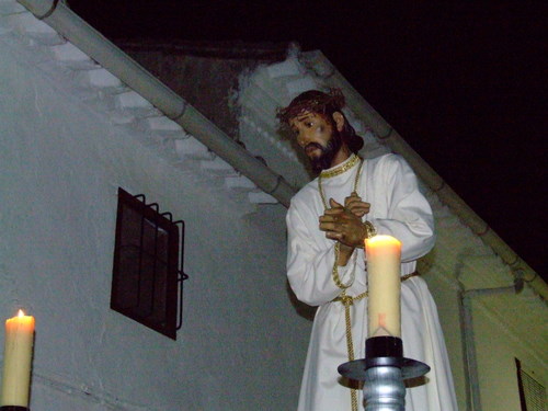 27.06.78. Vía Crucis con el Nazareno. Zamoranos, Priego. Jueves Santo, 2008.