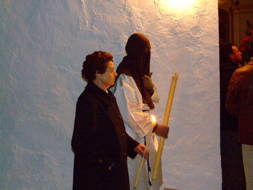 27.06.93. Vía Crucis con el Nazareno. Zamoranos, Priego. Jueves Santo, 2008.