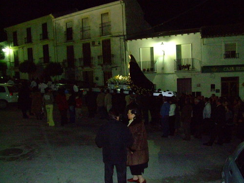 27.08.61. Castil de Campos. Priego. Viernes Santo noche. 2008.