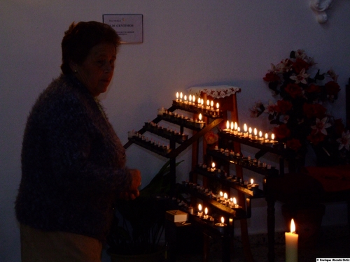 27.05.09. Las Lagunillas. Priego. Vía Crucis con Cristo. Domingo de Ramos, 2008.