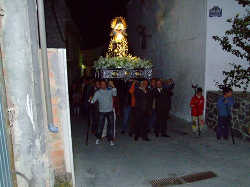 27.08.48. Castil de Campos. Priego. Viernes Santo noche. 2008.