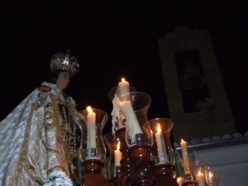 89. Las Lagunillas. Niño Jesús y Virgen del Carmen. 051008.