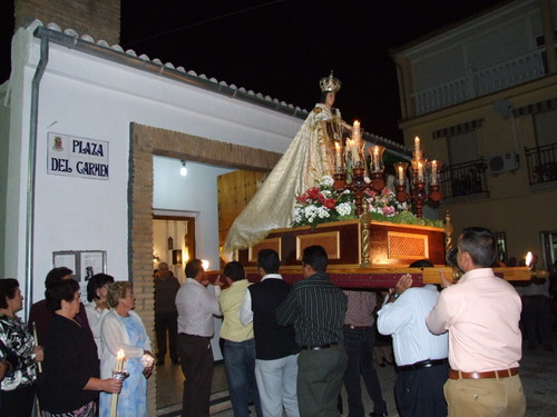 97. Las Lagunillas. Niño Jesús y Virgen del Carmen. 051008.