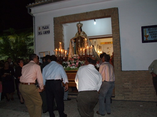 98. Las Lagunillas. Niño Jesús y Virgen del Carmen. 051008.