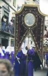 30.08.126. Nazareno. Semana Santa. Priego, 1996. (Foto, Arroyo Luna).