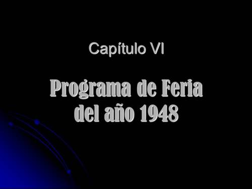 173. Programa de Feria del año 1948.