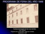 229. Programa de Feria. Año 1949.