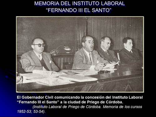 265. Memoria I. L. Fernando III. 1952-1954