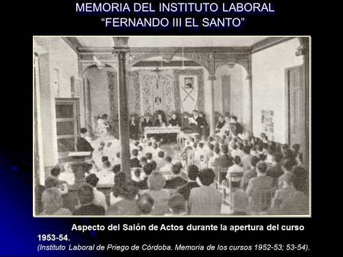 269. Memoria I. L. Fernando III. 1952-1954