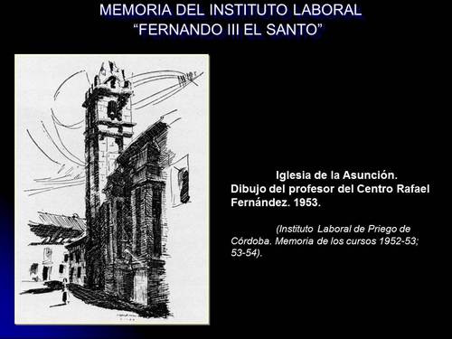 276. Memoria I. L. Fernando III. 1952-1954