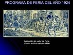 04.01. PROGRAMA DE FERIA DEL AÑO 1924