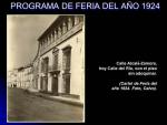 026. Programa de Feria del año 1924.