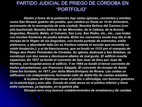050. Partido Judicial de Priego en Portfolio.