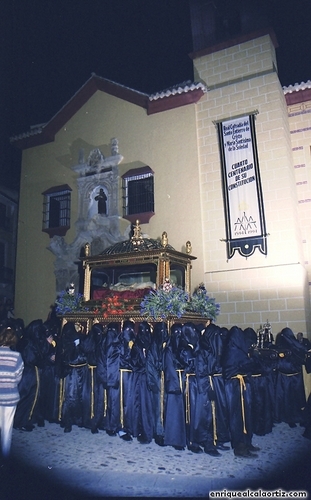 30.10.030. Soledad. Semana Santa. Priego, 1994. (Foto, Arroyo Luna).