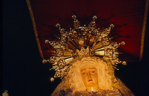 0405.160492.  Virgen de los Dolores. Iglesia de San Pedro.