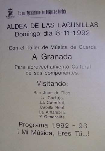 014. Viaje cultural a Granada