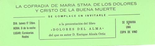 030. Presentación del libro Dolores del Alma